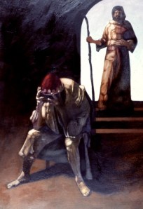 When David sinned against Bath-sheba and her husband Uriah, God sent the Prophet Nathan to tell David of his sin and punishment (2 Samuel 12; 1 Chronicles 20:1-3).