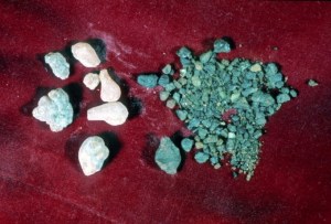 Both frankincense and myrrh are hardened tree sap, used for embalming, beauty treatments, and pain relief.