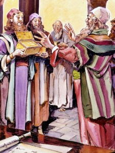 The parable of the talents, a story about faithful stewardship -- Matthew 25: 14-30.